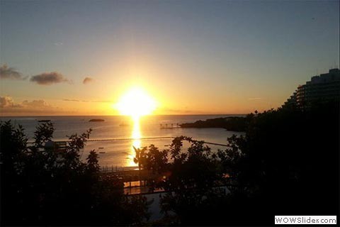 Okinawa sunset