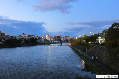 Kamo River Kyoto