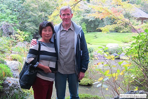Mie and Wayne in Kyoto
