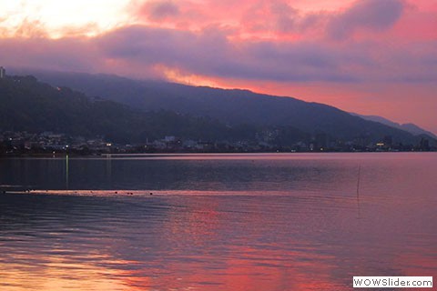 Lake Suwa Sunrise