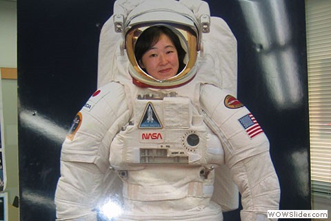 Eriko ready for space!