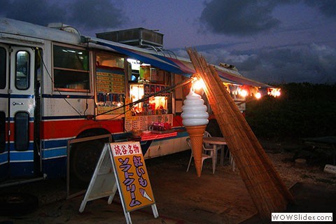 selling soft serve ice cream