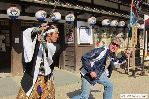 Running from Samurai