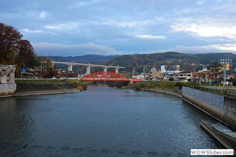 Bridge across Lake Suwa