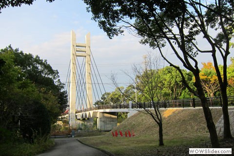 bridge against blue sky
